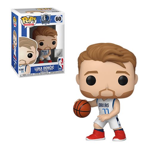Funko POP! Dallas Mavericks Luka Doncic White Jersey