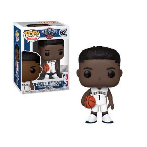 Funko POP! New Orleans Zion Williamson White Jersey