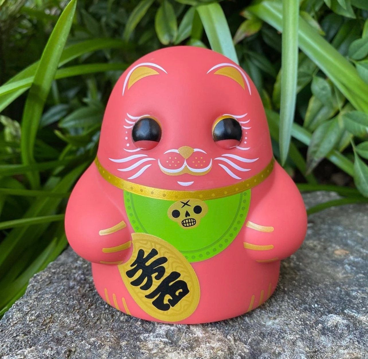Bimtoy Tiny Ghost 3" Maneki Neko Red Edition LE300