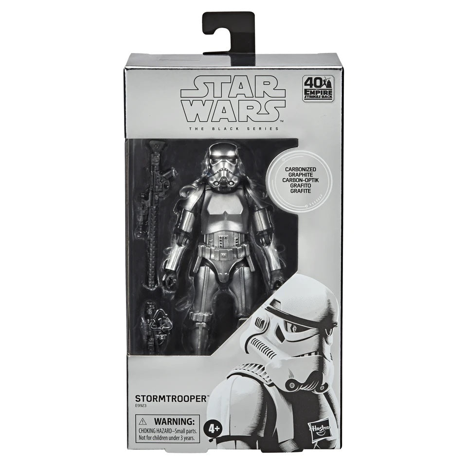 Hasbro Star Wars The Black Series Carbonized Stormtrooper ESB 40th Anniversary