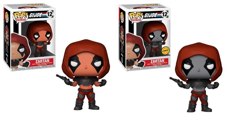 Funko POP! Animation G.I. Joe Zartan Chase + Common Bundle