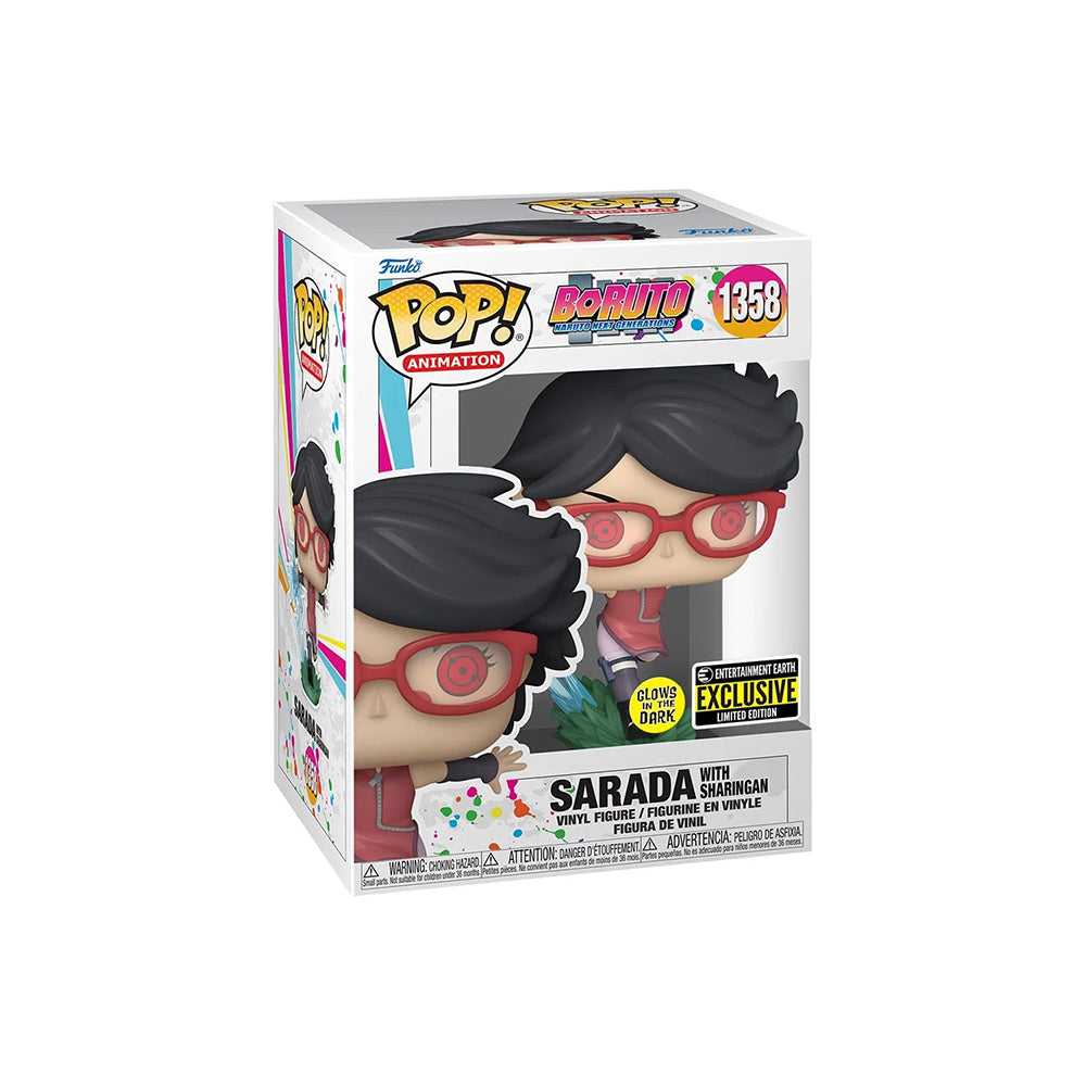 Funko POP! Boruto Sarada with Sharingan GITD EE Exclusive