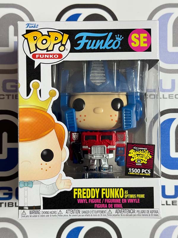 Funko POP! Freddy Funko as Optimus Prime Fundays 2022 LE1500