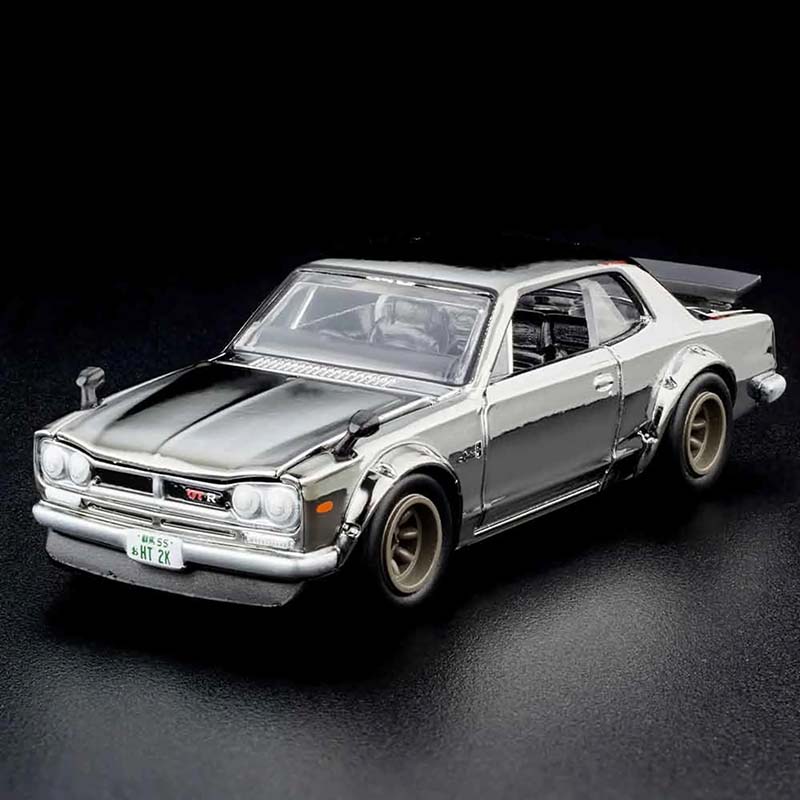 Hot Wheels RLC 1972 Nissan Skyline H/T 2000 GT-R Chrome