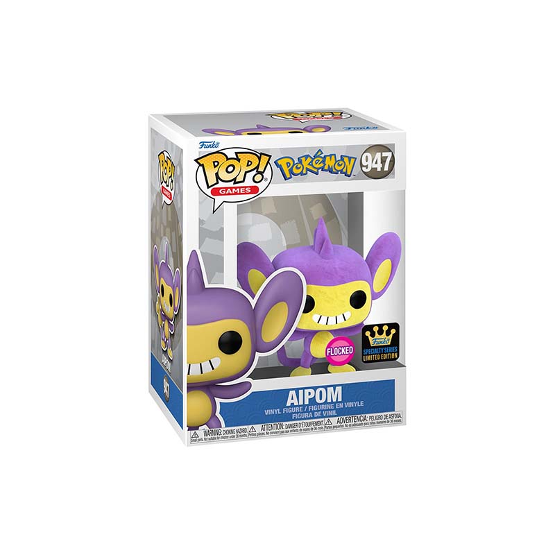 Funko POP! Pokemon Aipom Flocked Specialty Series
