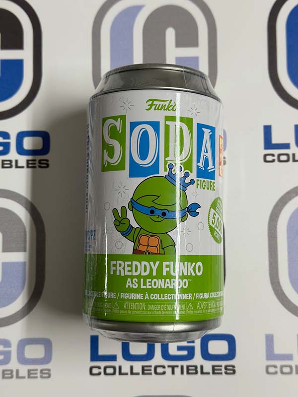 Funko Vinyl Soda Freddy Funko as Leonardo (TMNT) CAMP FUNDAYS 2023 LE5000