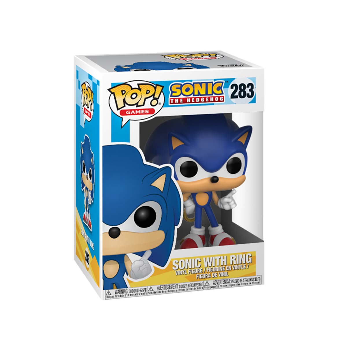 Funko POP! Sonic the Hedgehog with Ring – Lugo Collectibles