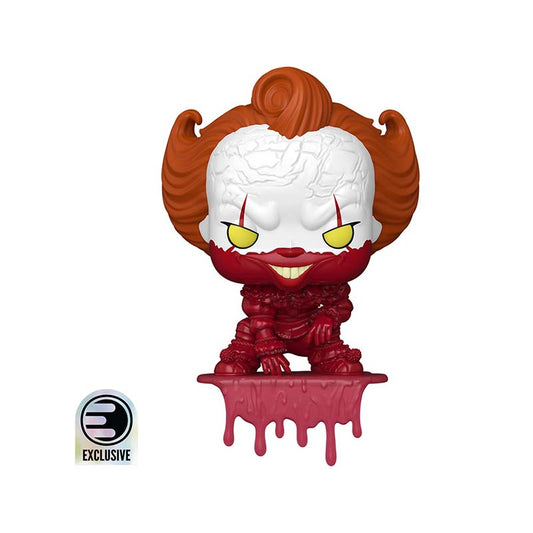 Funko POP! It: Welcome to Derry Pennywise Bloody Shelf Sitter EE Exclusive