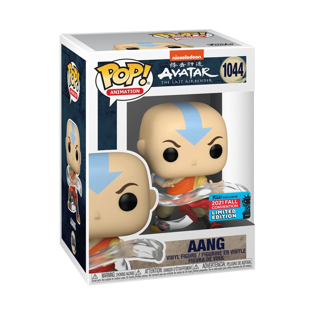 Funko POP! Aang (Air-bending) 2021 Fall Convention Shared Exclusive
