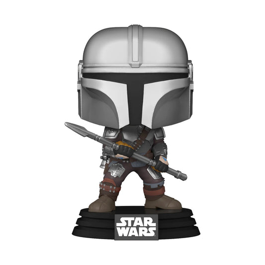 Funko POP! Star Wars The Mandalorian with Beskar Staff Funko Shop Exclusive