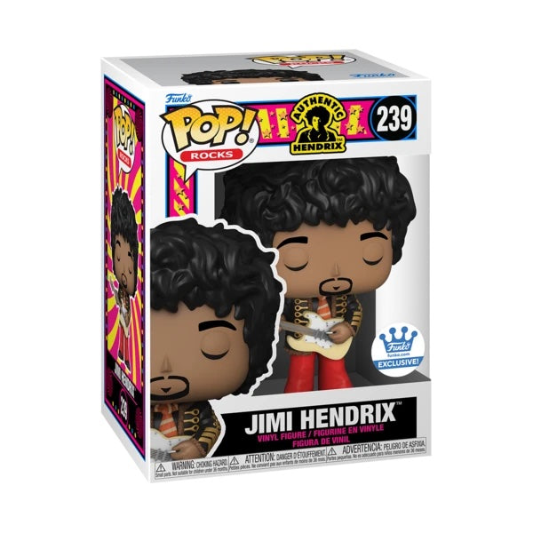 Funko POP! Jimi Hendrix (Napoleonic Jacket) Funko Shop Exclusive