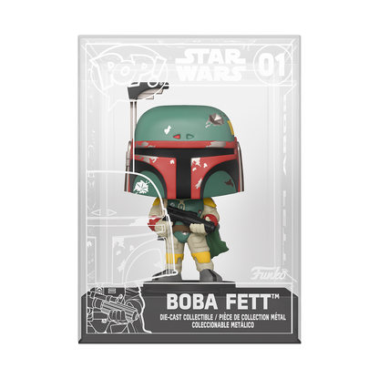 Funko POP! Star Wars Die-Cast Boba Fett (Common) Funko Shop Exclusive