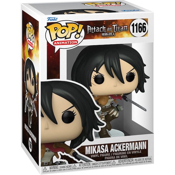 Funko POP! Attack on Titan - Mikasa Ackerman #1166