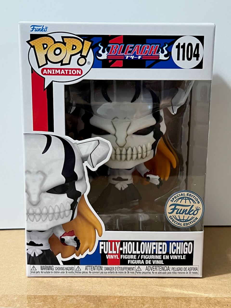 Funko POP! Bleach Fully Hollowfied Ichigo (Common) Special Edition