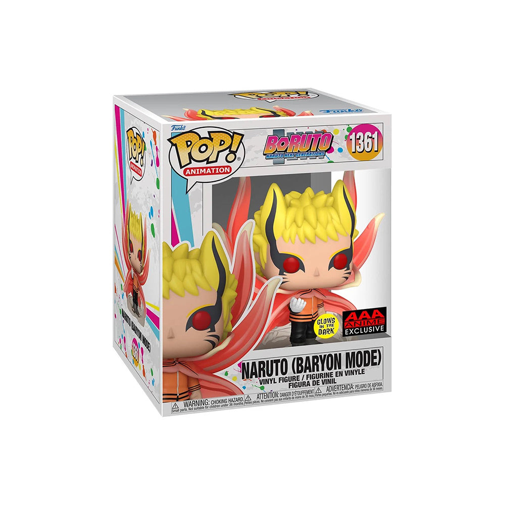 Funko POP! Boruto Naruto (Baryon Mode) GITD AAA Exclusive