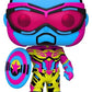 Funko POP! Marvel Falcon Winter Soldier - Captain America Black Light Exclusive