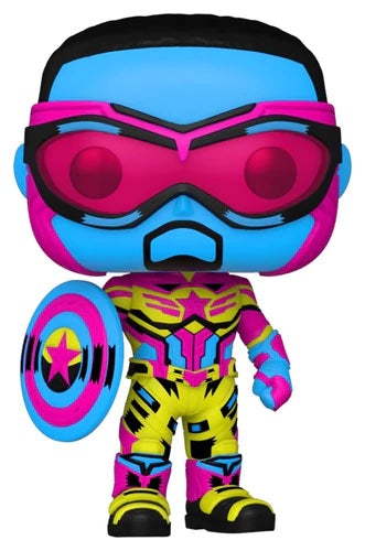 Funko POP! Marvel Falcon Winter Soldier - Captain America Black Light Exclusive