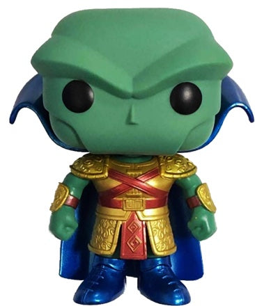 Funko POP! DC Martian Manhunter Metallic 2021 Summer Convention China Exclusive