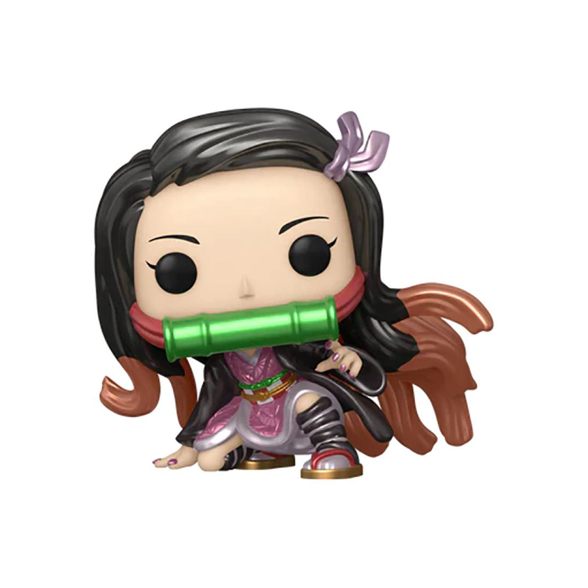 Funko POP! Demon Slayer Nezuko Kamado (Metallic) 2022 LACC Exclusive