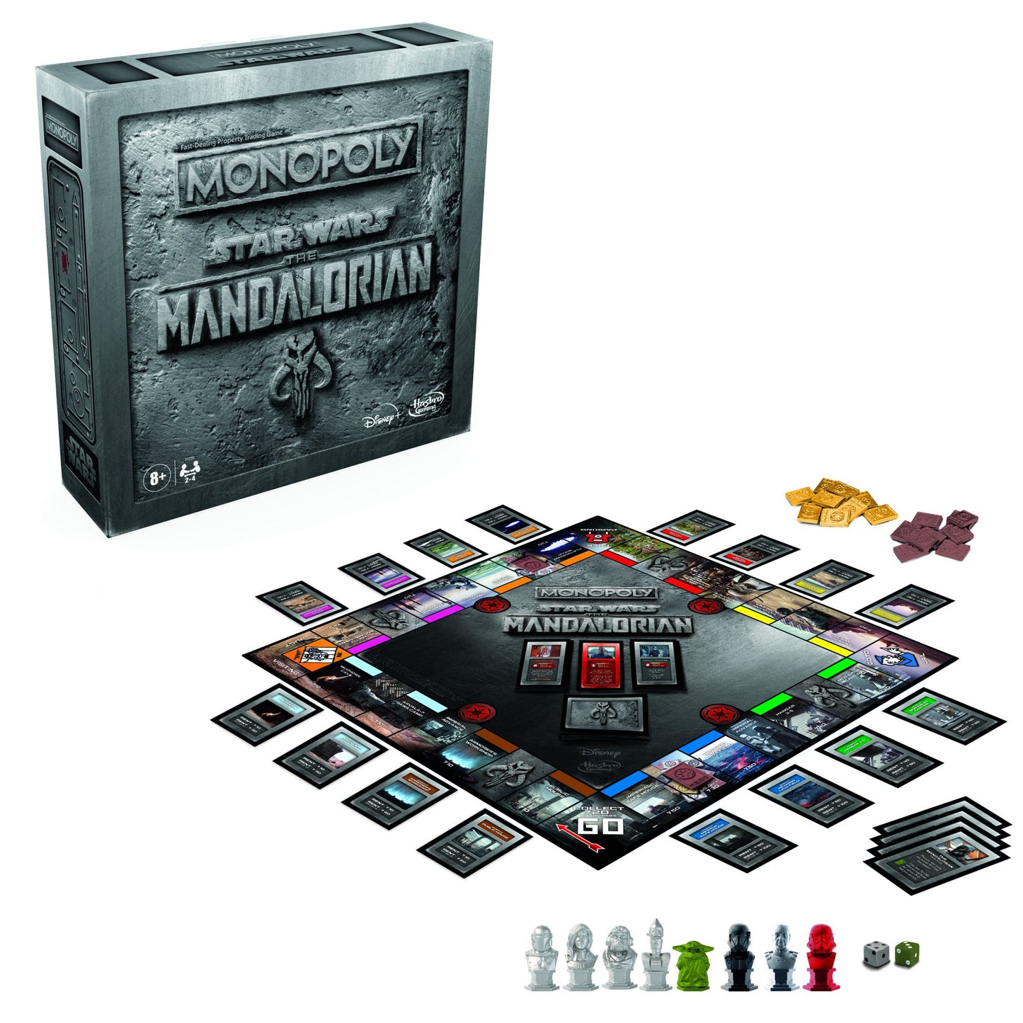 Hasbro Gaming Parker Brothers Monopoly Star Wars The Mandalorian Edition