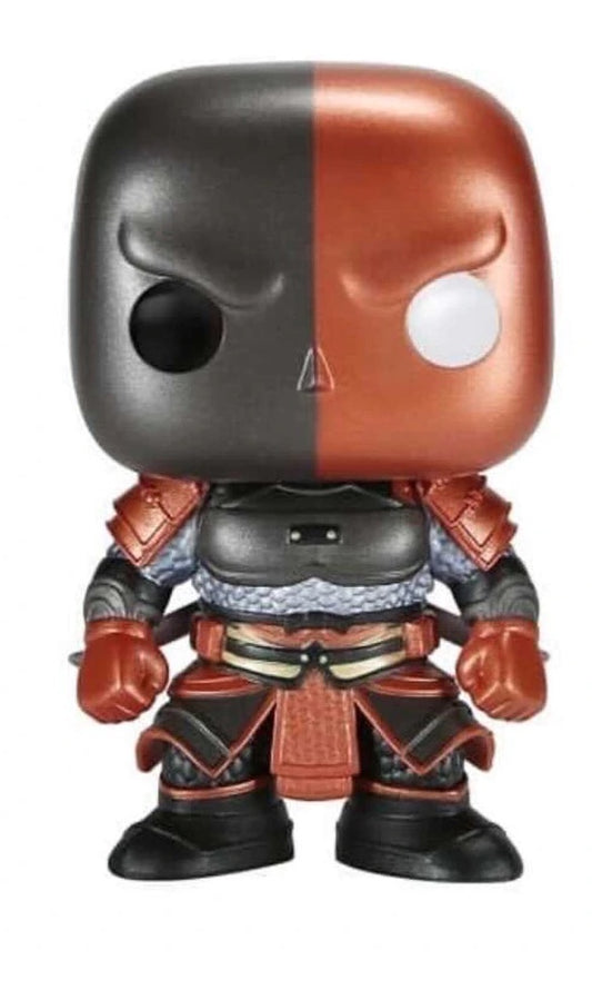 Funko POP! DC Heroes Metallic Deathstroke 2021 Summer Convention Asia Exclusive - NOT MINT