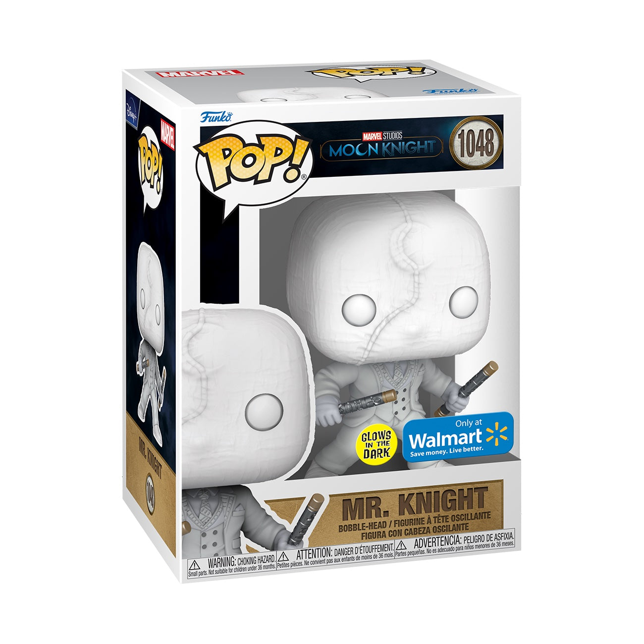 Funko POP! Moon Knight - Mr. Knight GITD Walmart Exclusive
