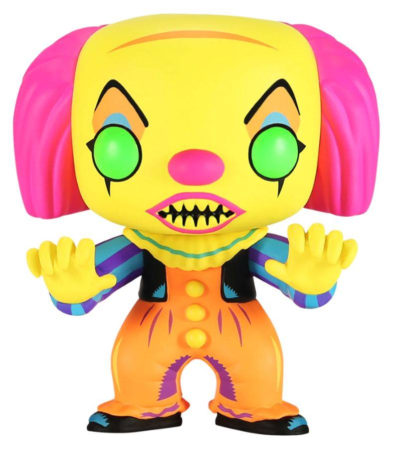Funko POP! IT (1990) - Pennywise Black Light Special Edition