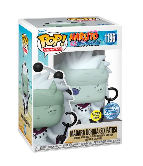 Funko POP! Animation Naruto Shippuden - Sage Madara Uchiha GITD Special Edition