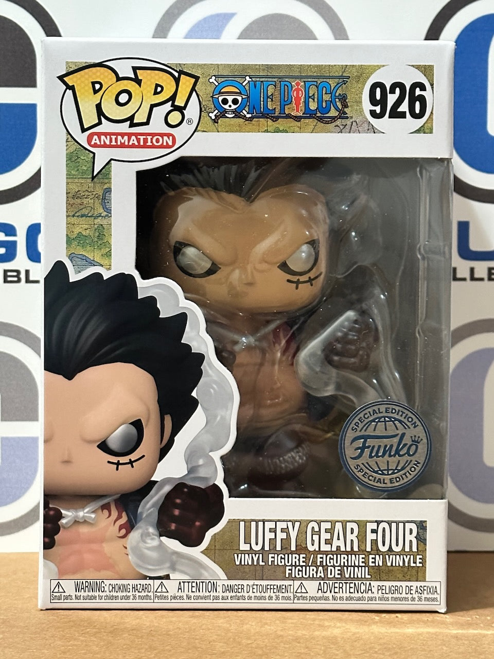 Funko POP! One Piece Luffy Gear Four (Metallic) Special Edition Exclusive
