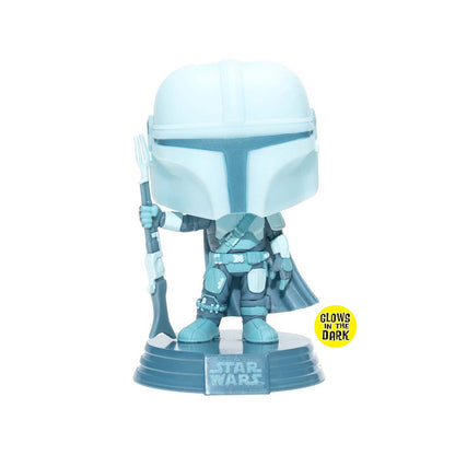 Funko POP! Star Wars The Mandalorian Hologram GITD EE Exclusive