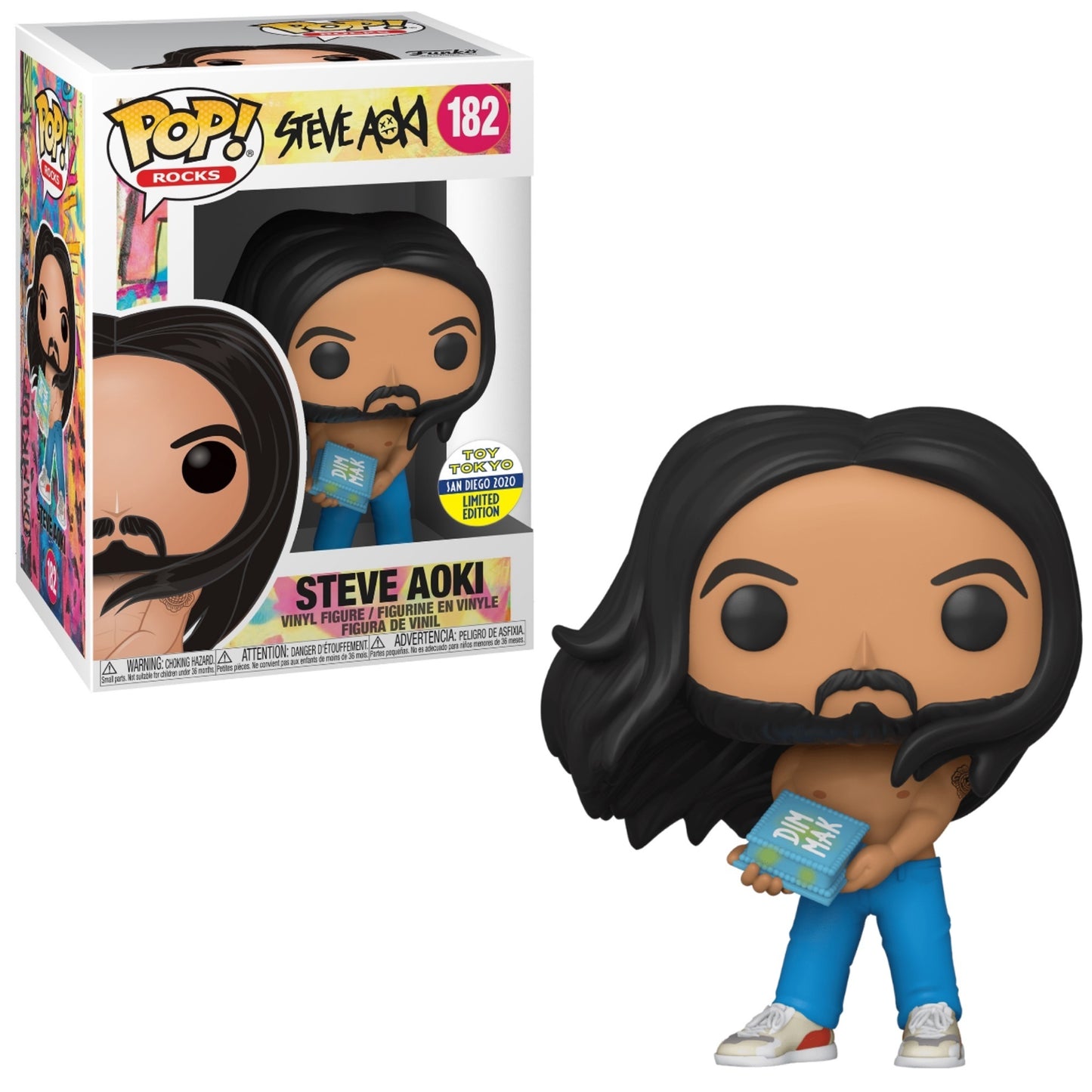 Funko POP! Steve Aoki 2020 SDCC Con Exclusive