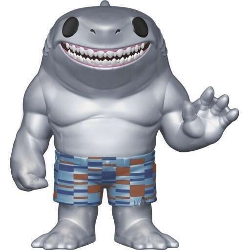 Funko POP! Movies The Suicide Squad King Shark (Metallic) DC Shop Exclusive