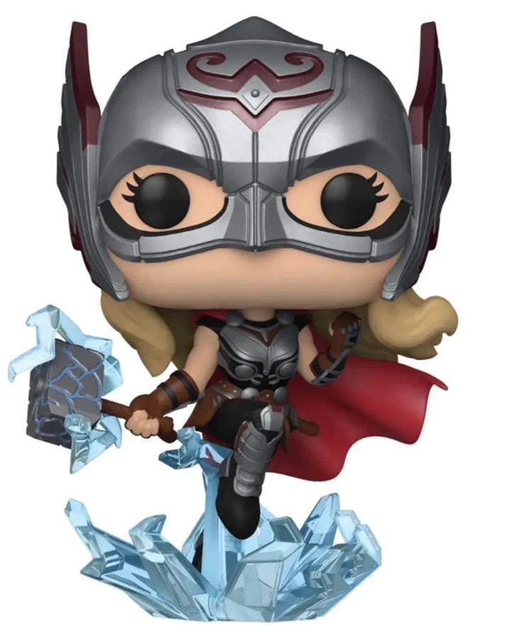 Funko POP! Marvel Thor: Love and Thunder - Mighty Thor (GITD) Exclusive