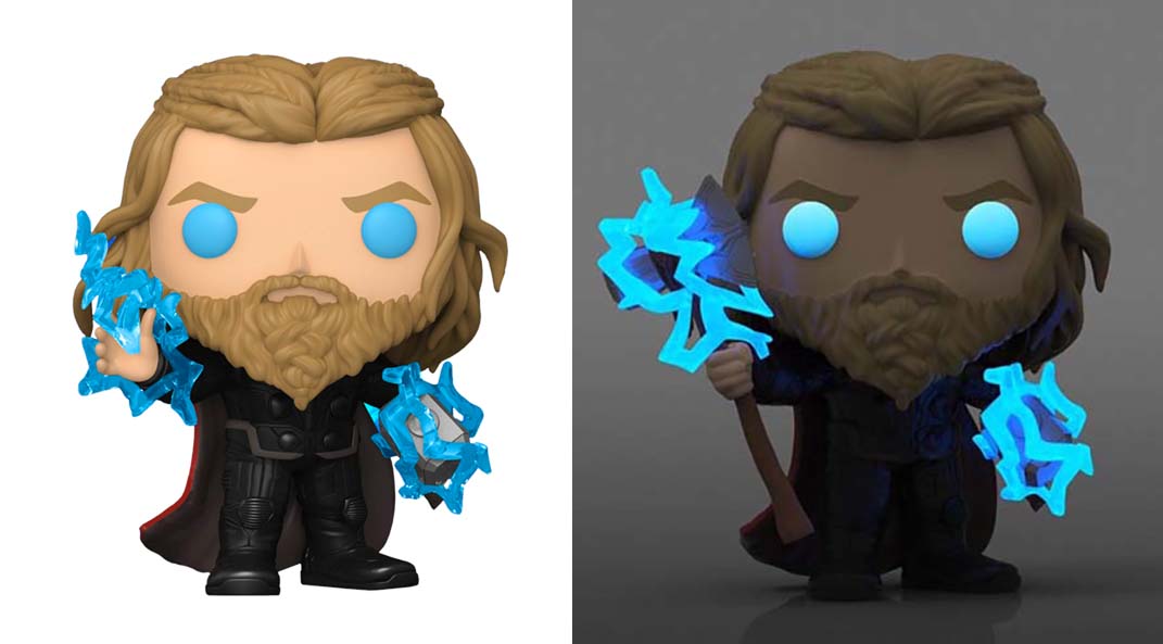 Funko POP! Thor with Thunder Glow Chase + GITD Common Special Edition