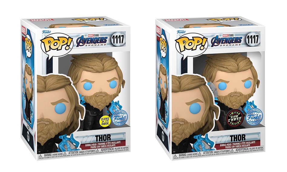 Funko POP! Thor with Thunder Glow Chase + GITD Common Special Edition