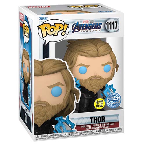 Funko POP! Avengers Endgame - Thor with Thunder GITD (Common) Special Edition