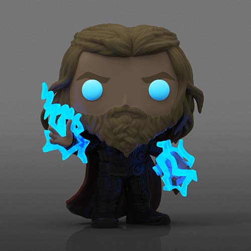 Funko POP! Avengers Endgame - Thor with Thunder GITD (Common) Special Edition