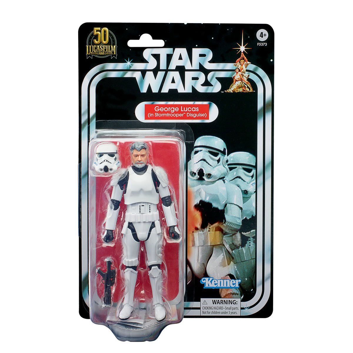 Hasbro Kenner Star Wars The Black Series George Lucas (in Stormtrooper Disguise) 6-Inch Action Figure