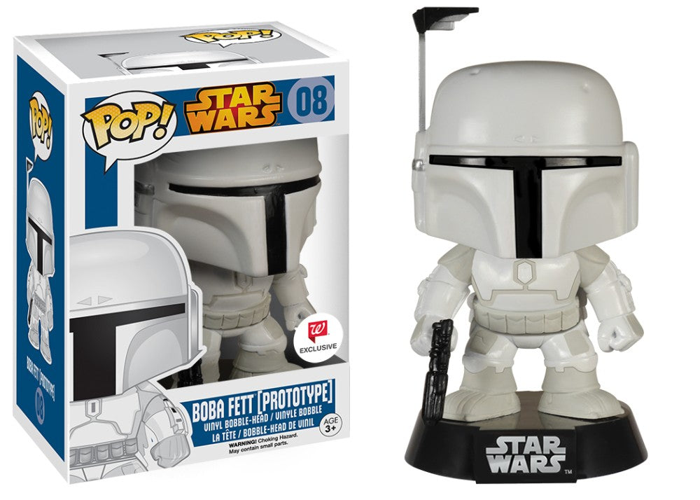 Funko POP! Star Wars Boba Fett (Prototype) #08 Blue Box Walgreens Exclusive