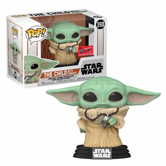 Funko POP! The Mandalorian - The Child with Pendant 2020 NYCC Con Exclusive