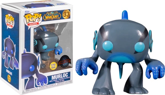 Funko POP! World of Warcraft - Murloc Black GITD Blizzard 30th Anniversary Special Edition